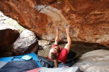 Bouldering in Hueco Tanks on 01/27/2020 with Blue Lizard Climbing and Yoga

Filename: SRM_20200127_1605250.jpg
Aperture: f/4.0
Shutter Speed: 1/250
Body: Canon EOS-1D Mark II
Lens: Canon EF 16-35mm f/2.8 L