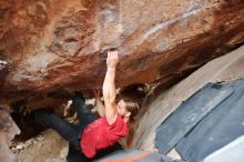 Bouldering in Hueco Tanks on 01/27/2020 with Blue Lizard Climbing and Yoga

Filename: SRM_20200127_1618560.jpg
Aperture: f/2.8
Shutter Speed: 1/160
Body: Canon EOS-1D Mark II
Lens: Canon EF 16-35mm f/2.8 L