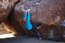 Bouldering in Hueco Tanks on 01/29/2020 with Blue Lizard Climbing and Yoga

Filename: SRM_20200129_1113560.jpg
Aperture: f/2.8
Shutter Speed: 1/125
Body: Canon EOS-1D Mark II
Lens: Canon EF 16-35mm f/2.8 L