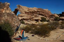 Bouldering in Hueco Tanks on 01/29/2020 with Blue Lizard Climbing and Yoga

Filename: SRM_20200129_1116490.jpg
Aperture: f/22.0
Shutter Speed: 1/640
Body: Canon EOS-1D Mark II
Lens: Canon EF 16-35mm f/2.8 L