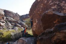 Bouldering in Hueco Tanks on 01/29/2020 with Blue Lizard Climbing and Yoga

Filename: SRM_20200129_1128250.jpg
Aperture: f/8.0
Shutter Speed: 1/250
Body: Canon EOS-1D Mark II
Lens: Canon EF 16-35mm f/2.8 L