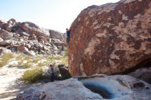 Bouldering in Hueco Tanks on 01/29/2020 with Blue Lizard Climbing and Yoga

Filename: SRM_20200129_1139080.jpg
Aperture: f/7.1
Shutter Speed: 1/250
Body: Canon EOS-1D Mark II
Lens: Canon EF 16-35mm f/2.8 L