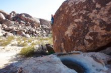 Bouldering in Hueco Tanks on 01/29/2020 with Blue Lizard Climbing and Yoga

Filename: SRM_20200129_1139190.jpg
Aperture: f/7.1
Shutter Speed: 1/250
Body: Canon EOS-1D Mark II
Lens: Canon EF 16-35mm f/2.8 L