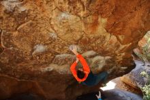 Bouldering in Hueco Tanks on 01/29/2020 with Blue Lizard Climbing and Yoga

Filename: SRM_20200129_1229590.jpg
Aperture: f/5.0
Shutter Speed: 1/250
Body: Canon EOS-1D Mark II
Lens: Canon EF 16-35mm f/2.8 L