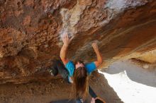 Bouldering in Hueco Tanks on 01/29/2020 with Blue Lizard Climbing and Yoga

Filename: SRM_20200129_1328220.jpg
Aperture: f/5.0
Shutter Speed: 1/250
Body: Canon EOS-1D Mark II
Lens: Canon EF 16-35mm f/2.8 L