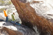 Bouldering in Hueco Tanks on 01/29/2020 with Blue Lizard Climbing and Yoga

Filename: SRM_20200129_1412530.jpg
Aperture: f/4.0
Shutter Speed: 1/250
Body: Canon EOS-1D Mark II
Lens: Canon EF 50mm f/1.8 II