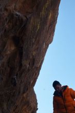 Bouldering in Hueco Tanks on 01/29/2020 with Blue Lizard Climbing and Yoga

Filename: SRM_20200129_1419230.jpg
Aperture: f/4.0
Shutter Speed: 1/400
Body: Canon EOS-1D Mark II
Lens: Canon EF 50mm f/1.8 II