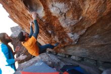 Bouldering in Hueco Tanks on 01/29/2020 with Blue Lizard Climbing and Yoga

Filename: SRM_20200129_1453401.jpg
Aperture: f/4.0
Shutter Speed: 1/320
Body: Canon EOS-1D Mark II
Lens: Canon EF 16-35mm f/2.8 L