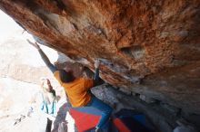 Bouldering in Hueco Tanks on 01/29/2020 with Blue Lizard Climbing and Yoga

Filename: SRM_20200129_1454050.jpg
Aperture: f/4.5
Shutter Speed: 1/320
Body: Canon EOS-1D Mark II
Lens: Canon EF 16-35mm f/2.8 L