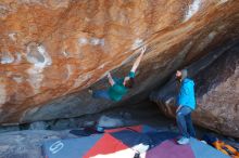 Bouldering in Hueco Tanks on 01/29/2020 with Blue Lizard Climbing and Yoga

Filename: SRM_20200129_1504520.jpg
Aperture: f/5.0
Shutter Speed: 1/320
Body: Canon EOS-1D Mark II
Lens: Canon EF 16-35mm f/2.8 L