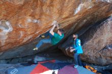 Bouldering in Hueco Tanks on 01/29/2020 with Blue Lizard Climbing and Yoga

Filename: SRM_20200129_1505160.jpg
Aperture: f/5.0
Shutter Speed: 1/320
Body: Canon EOS-1D Mark II
Lens: Canon EF 16-35mm f/2.8 L