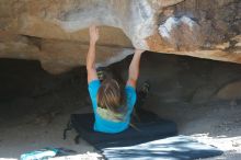 Bouldering in Hueco Tanks on 01/29/2020 with Blue Lizard Climbing and Yoga

Filename: SRM_20200129_1526280.jpg
Aperture: f/3.5
Shutter Speed: 1/320
Body: Canon EOS-1D Mark II
Lens: Canon EF 50mm f/1.8 II