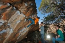 Bouldering in Hueco Tanks on 01/29/2020 with Blue Lizard Climbing and Yoga

Filename: SRM_20200129_1543100.jpg
Aperture: f/8.0
Shutter Speed: 1/250
Body: Canon EOS-1D Mark II
Lens: Canon EF 16-35mm f/2.8 L