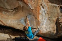 Bouldering in Hueco Tanks on 01/29/2020 with Blue Lizard Climbing and Yoga

Filename: SRM_20200129_1637330.jpg
Aperture: f/8.0
Shutter Speed: 1/250
Body: Canon EOS-1D Mark II
Lens: Canon EF 16-35mm f/2.8 L