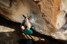 Bouldering in Hueco Tanks on 01/29/2020 with Blue Lizard Climbing and Yoga

Filename: SRM_20200129_1700520.jpg
Aperture: f/8.0
Shutter Speed: 1/250
Body: Canon EOS-1D Mark II
Lens: Canon EF 16-35mm f/2.8 L