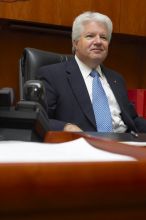 Portrait of UT Vice President and Chief Financial Officer Kevin Hegarty.

Filename: SRM_20061211_0908065.jpg
Aperture: f/6.3
Shutter Speed: 1/200
Body: Canon EOS-1D Mark II
Lens: Canon EF 50mm f/1.8 II