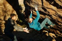 Bouldering in Hueco Tanks on 01/29/2020 with Blue Lizard Climbing and Yoga

Filename: SRM_20200129_1803260.jpg
Aperture: f/4.5
Shutter Speed: 1/500
Body: Canon EOS-1D Mark II
Lens: Canon EF 50mm f/1.8 II