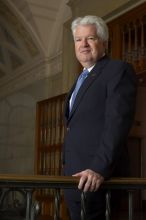 Portrait of UT Vice President and Chief Financial Officer Kevin Hegarty.

Filename: SRM_20061211_0909527.jpg
Aperture: f/6.3
Shutter Speed: 1/200
Body: Canon EOS-1D Mark II
Lens: Canon EF 50mm f/1.8 II