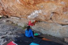 Bouldering in Hueco Tanks on 02/01/2020 with Blue Lizard Climbing and Yoga

Filename: SRM_20200201_1102550.jpg
Aperture: f/4.5
Shutter Speed: 1/250
Body: Canon EOS-1D Mark II
Lens: Canon EF 16-35mm f/2.8 L