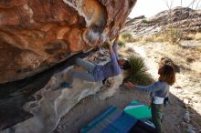 Bouldering in Hueco Tanks on 02/01/2020 with Blue Lizard Climbing and Yoga

Filename: SRM_20200201_1116250.jpg
Aperture: f/7.1
Shutter Speed: 1/250
Body: Canon EOS-1D Mark II
Lens: Canon EF 16-35mm f/2.8 L