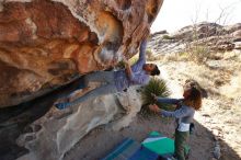 Bouldering in Hueco Tanks on 02/01/2020 with Blue Lizard Climbing and Yoga

Filename: SRM_20200201_1116280.jpg
Aperture: f/7.1
Shutter Speed: 1/250
Body: Canon EOS-1D Mark II
Lens: Canon EF 16-35mm f/2.8 L