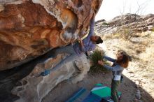 Bouldering in Hueco Tanks on 02/01/2020 with Blue Lizard Climbing and Yoga

Filename: SRM_20200201_1116310.jpg
Aperture: f/7.1
Shutter Speed: 1/250
Body: Canon EOS-1D Mark II
Lens: Canon EF 16-35mm f/2.8 L