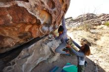 Bouldering in Hueco Tanks on 02/01/2020 with Blue Lizard Climbing and Yoga

Filename: SRM_20200201_1116380.jpg
Aperture: f/7.1
Shutter Speed: 1/250
Body: Canon EOS-1D Mark II
Lens: Canon EF 16-35mm f/2.8 L