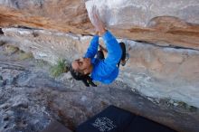 Bouldering in Hueco Tanks on 02/01/2020 with Blue Lizard Climbing and Yoga

Filename: SRM_20200201_1124490.jpg
Aperture: f/3.5
Shutter Speed: 1/250
Body: Canon EOS-1D Mark II
Lens: Canon EF 16-35mm f/2.8 L