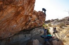 Bouldering in Hueco Tanks on 02/01/2020 with Blue Lizard Climbing and Yoga

Filename: SRM_20200201_1127150.jpg
Aperture: f/9.0
Shutter Speed: 1/250
Body: Canon EOS-1D Mark II
Lens: Canon EF 16-35mm f/2.8 L