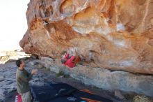 Bouldering in Hueco Tanks on 02/01/2020 with Blue Lizard Climbing and Yoga

Filename: SRM_20200201_1128440.jpg
Aperture: f/5.6
Shutter Speed: 1/250
Body: Canon EOS-1D Mark II
Lens: Canon EF 16-35mm f/2.8 L