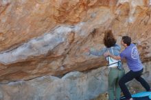 Bouldering in Hueco Tanks on 02/01/2020 with Blue Lizard Climbing and Yoga

Filename: SRM_20200201_1134531.jpg
Aperture: f/4.0
Shutter Speed: 1/250
Body: Canon EOS-1D Mark II
Lens: Canon EF 50mm f/1.8 II