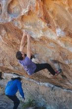 Bouldering in Hueco Tanks on 02/01/2020 with Blue Lizard Climbing and Yoga

Filename: SRM_20200201_1135540.jpg
Aperture: f/4.0
Shutter Speed: 1/250
Body: Canon EOS-1D Mark II
Lens: Canon EF 50mm f/1.8 II