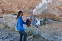 Bouldering in Hueco Tanks on 02/01/2020 with Blue Lizard Climbing and Yoga

Filename: SRM_20200201_1137270.jpg
Aperture: f/3.2
Shutter Speed: 1/250
Body: Canon EOS-1D Mark II
Lens: Canon EF 50mm f/1.8 II