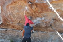 Bouldering in Hueco Tanks on 02/01/2020 with Blue Lizard Climbing and Yoga

Filename: SRM_20200201_1140481.jpg
Aperture: f/4.0
Shutter Speed: 1/250
Body: Canon EOS-1D Mark II
Lens: Canon EF 50mm f/1.8 II