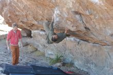 Bouldering in Hueco Tanks on 02/01/2020 with Blue Lizard Climbing and Yoga

Filename: SRM_20200201_1143140.jpg
Aperture: f/3.2
Shutter Speed: 1/250
Body: Canon EOS-1D Mark II
Lens: Canon EF 50mm f/1.8 II