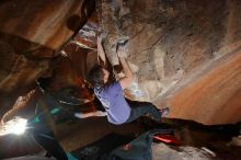 Bouldering in Hueco Tanks on 02/01/2020 with Blue Lizard Climbing and Yoga

Filename: SRM_20200201_1335560.jpg
Aperture: f/8.0
Shutter Speed: 1/250
Body: Canon EOS-1D Mark II
Lens: Canon EF 16-35mm f/2.8 L