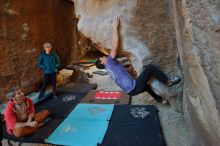 Bouldering in Hueco Tanks on 02/01/2020 with Blue Lizard Climbing and Yoga

Filename: SRM_20200201_1426010.jpg
Aperture: f/3.5
Shutter Speed: 1/250
Body: Canon EOS-1D Mark II
Lens: Canon EF 16-35mm f/2.8 L