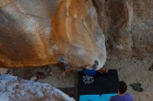 Bouldering in Hueco Tanks on 02/01/2020 with Blue Lizard Climbing and Yoga

Filename: SRM_20200201_1437060.jpg
Aperture: f/4.5
Shutter Speed: 1/250
Body: Canon EOS-1D Mark II
Lens: Canon EF 16-35mm f/2.8 L