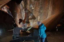 Bouldering in Hueco Tanks on 02/01/2020 with Blue Lizard Climbing and Yoga

Filename: SRM_20200201_1505250.jpg
Aperture: f/8.0
Shutter Speed: 1/250
Body: Canon EOS-1D Mark II
Lens: Canon EF 16-35mm f/2.8 L