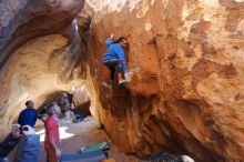 Bouldering in Hueco Tanks on 02/01/2020 with Blue Lizard Climbing and Yoga

Filename: SRM_20200201_1516280.jpg
Aperture: f/5.0
Shutter Speed: 1/250
Body: Canon EOS-1D Mark II
Lens: Canon EF 16-35mm f/2.8 L