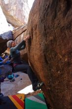 Bouldering in Hueco Tanks on 02/01/2020 with Blue Lizard Climbing and Yoga

Filename: SRM_20200201_1539410.jpg
Aperture: f/6.3
Shutter Speed: 1/250
Body: Canon EOS-1D Mark II
Lens: Canon EF 16-35mm f/2.8 L