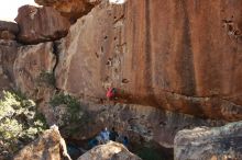 Bouldering in Hueco Tanks on 02/01/2020 with Blue Lizard Climbing and Yoga

Filename: SRM_20200201_1643150.jpg
Aperture: f/6.3
Shutter Speed: 1/200
Body: Canon EOS-1D Mark II
Lens: Canon EF 16-35mm f/2.8 L