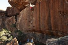 Bouldering in Hueco Tanks on 02/01/2020 with Blue Lizard Climbing and Yoga

Filename: SRM_20200201_1644220.jpg
Aperture: f/8.0
Shutter Speed: 1/200
Body: Canon EOS-1D Mark II
Lens: Canon EF 16-35mm f/2.8 L