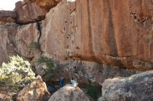 Bouldering in Hueco Tanks on 02/01/2020 with Blue Lizard Climbing and Yoga

Filename: SRM_20200201_1650150.jpg
Aperture: f/5.6
Shutter Speed: 1/200
Body: Canon EOS-1D Mark II
Lens: Canon EF 16-35mm f/2.8 L