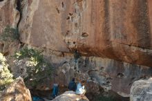 Bouldering in Hueco Tanks on 02/01/2020 with Blue Lizard Climbing and Yoga

Filename: SRM_20200201_1653000.jpg
Aperture: f/4.0
Shutter Speed: 1/200
Body: Canon EOS-1D Mark II
Lens: Canon EF 50mm f/1.8 II