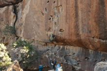 Bouldering in Hueco Tanks on 02/01/2020 with Blue Lizard Climbing and Yoga

Filename: SRM_20200201_1653140.jpg
Aperture: f/3.2
Shutter Speed: 1/320
Body: Canon EOS-1D Mark II
Lens: Canon EF 50mm f/1.8 II