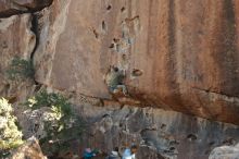 Bouldering in Hueco Tanks on 02/01/2020 with Blue Lizard Climbing and Yoga

Filename: SRM_20200201_1653200.jpg
Aperture: f/3.2
Shutter Speed: 1/320
Body: Canon EOS-1D Mark II
Lens: Canon EF 50mm f/1.8 II