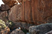 Bouldering in Hueco Tanks on 02/01/2020 with Blue Lizard Climbing and Yoga

Filename: SRM_20200201_1654310.jpg
Aperture: f/7.1
Shutter Speed: 1/200
Body: Canon EOS-1D Mark II
Lens: Canon EF 16-35mm f/2.8 L