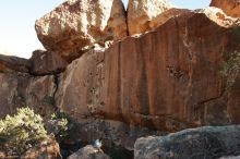 Bouldering in Hueco Tanks on 02/01/2020 with Blue Lizard Climbing and Yoga

Filename: SRM_20200201_1654340.jpg
Aperture: f/7.1
Shutter Speed: 1/200
Body: Canon EOS-1D Mark II
Lens: Canon EF 16-35mm f/2.8 L