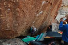 Bouldering in Hueco Tanks on 02/01/2020 with Blue Lizard Climbing and Yoga

Filename: SRM_20200201_1823140.jpg
Aperture: f/4.0
Shutter Speed: 1/250
Body: Canon EOS-1D Mark II
Lens: Canon EF 16-35mm f/2.8 L